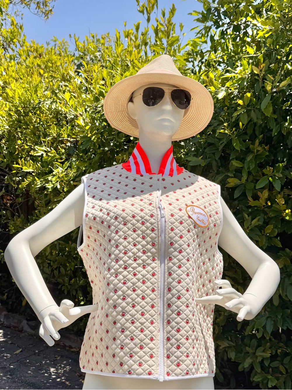 Rowena Social Club limited edition strawberry vest